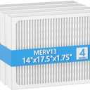 14 x 17.5 x1.75 MERV 13 Replacement Dehumidifier Filter Compatible with Honeywell DR90 & DR120 Dehumidifiers (50070171-002) 4 Pack
