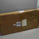 Wooden one Step Stool- Solid Pine Wood Step Riser with Non-Slip Pads, Wood Step Stool for Elderly Adults, high Bed, Bathroom, Kitchen (31.5" L*15.7" W*3.9" H, Brown, 400LBs Capacity)