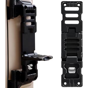 Side Door Hinge Foot Step - Folding Steps Compatible with Jeep Wrangler Accessories 2007-2023 JK JKU JL JLU Gladiator JT, Aluminum Alloy Pedal Rooftop Bottle Opener -Pack 1 (Not fit 2021 Gladiator)