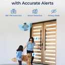 REOLINK Argus 4 Pro Black, 4K Dual-Lens 180 Solar Security Cameras Wireless Outdoor, 8MP ColorX Night Vision for Home Surveillance, 5G/2.4GHz WiFi, AI Detection, No Subscription, Home Hub Compatible