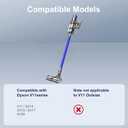 Vacuum Head Replacement Compatible with Dyson V11 Absolute V15 Animal Cordless Vacuum Cleaner,The Motorhead Replacement Parts Suitable For Hardwood Floor Attachment,Includes 1 motorhead and 1 filters.