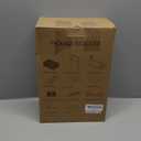 Geesta Grill Caddy for Outdoor Grill, BBQ Picnic Camping Caddy with Paper Towel Holder & Magnetic Tool Holder, Condiment Storage Utensil Kitchen Organizer for RV Camper, Tailgate Accessories, Black