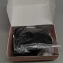 QGZ Drawstring Ponytail Extension 14 Inch Synthetic Wavy Curly Hair for Black Women Fluffy Pony Tail for Daily Use (Black)