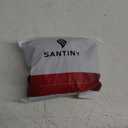 SANTINY Women's High Waisted Swim Skirt with Pocket Tummy Control Tankini Swimsuit Bathing Suit Bottoms for Women (XX-Large, Black)