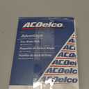 ACDelco Silver Rear Brake Pad Set with Wear Sensor 14D834M | GM 19286124 Semi-Metallic Rear Brake Pads for Select Cadillac, Chevy, Chevrolet, GMC, and more