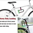 U Lock Holder/Clamp for Kryptonite Heavy Duty Bike Lock - All Metal Securely Flashlight Holder Clip Mount for Bicycle Scooter Lights, No Rattle, Ultra Quiet Ride