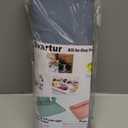 Painting Mat with Cup and Palette, 17"X13", Thick Silicone Art Mat for Craft, DIY Making, Gray