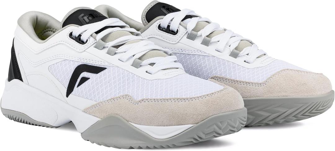 Franklin Sports ACV Pro Pickleball Shoes - Men's + Women's Unisex Athletic Sneakers 9 Women/7.5 Men, White