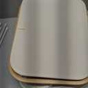 Toilet Paper Storage Basket with Lid and Handle, Foldable Toilet Paper Basket Organizer for Bathroom, Large Capacity Toilet Paper Holder with Storage for 12 Mega or 16 Regular Rolls, Beige