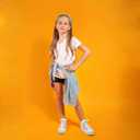 JUDIS Girls Platform Canvas Shoes Lace-up Fashion Sneakers Low Top and High Top Casual Shoes for Girls