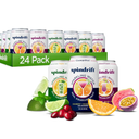 Mocktail Variety Pack spindrift Sparkling Water 24 pk ×12oz, EXP: 11/02/206