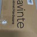 Ravinte 10 Pack Squre Cabinet Pulls 5 Inch Brushed Brass Kitchen Cabinet Handles Gold Kitchen Hardware for Cabinet Gold Drawer Pulls Square Cabinet Pulls Drawer Handles Come with Screwdriver