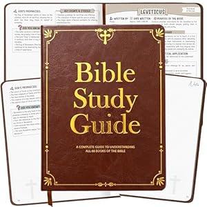 Bible Study Guide for Women & Men – Beginner-Friendly Study of All 66 Books with Life Application & Reflection Notes | Premium Lay-Flat Hardcover Devotional Journal