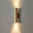 Nordic Style Stone wall lamp,Natural Yellow Travertine up and Down Light, Alabaster wall Sconce,Indoor wall lamp, Dining Hallway, Study, Home Lighting Decoration (12.59)