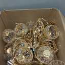 Elegant 5-Arm Candelabra Centerpiece with Crystal Pendants - 23.6 Inch Tall Table Centerpiece for Weddings, Parties, Home Decor for Mothers Day, Holidays & Special Occasions (Gold)