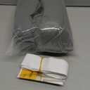 Sunolga Door Draft Stopper Blocks Hot and Cold Air with Removable Washable Cover for Bottom of Door and Window, All-Season Seal for Wind, Noise, Seal for Gaps Up to 3", Home Essentials, 28", Gray