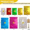 WXJ13 20 Pieces Christmas Gift Bags, Drawstring Gift Bags, Christmas Wrapping Bags with Drawstring Ribbons, Gift Bags Assorted Sizes Inserted Tags for Wrapping Holiday
