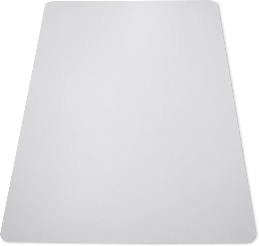 Amazon Basics Office Chair Mat for Hard Floors, 46" x 60", Clear