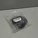 Covert Acoustic Tube Earpiece with Mic for Baofeng UV-5R Walkie Talkies, Surveillance Headset and PTT Compatible with 2 Way Radios Brands Baofeng and Kenwood, Puxing, Wouxun (2 Pcs-Black)