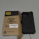 OtterBox iPhone 13 Pro Max & iPhone 12 Pro Max Defender Series Case - Black, Rugged & Durable, with Port Protection, Includes Holster Clip Kickstand