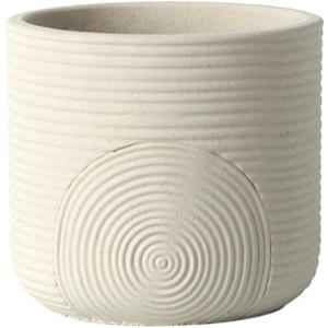 6 Inch Ceramic Plant Pot – Indoor & Outdoor Flower Planter for Succulents, Herbs & Small Plants – Thick-Walled Modern Design – Sage Green