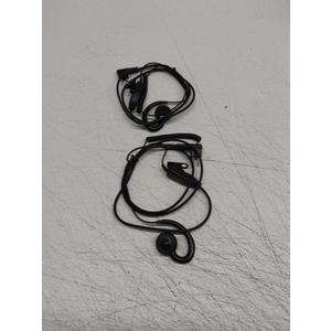 1-Wire C-Hook Swivel Earpiece with in-line Microphone