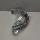 CAR PASS Diamond Black Leather Steering Wheel Cover, with Bling Crystal Rhinestones Universal Fit 14" 1/2-15" Crystal Glitter for Women Sparkle Girl Fit Suvs,Vans,Sedans,Cars,Trucks, White Diamond