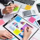 (36 Pack) Sticky Notes 3x3 in Post, 9 Bright Colors Self-Stick Note Pads it, Strong Adhesive, Easy to Post for Home, Office, Notebook