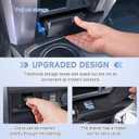 EDBETOS 4Runner Cubby Drawer for Toyota 4Runner 2014-2021 2022 2023 2024 Center Console Dashboard Storage Drawer Accessories Dash-Cache Cubbies Organizer Box ABS Plastic, Upper and Lower, 2PCS/Set