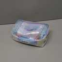 RHCPFOVR Kids Lunch Bag - Double - Decker Cooler Insulated Lunch Box for Boys Girls Women,Washable Lunch Bag with Strap and Reusable Toddler Lunchbox for School and Daycare (Blue Mermaid)