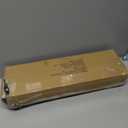 2 Pack Industrial Curtain Rods for Windows 66 to 120 Inches, Blackout Wrap Around Curtain Rod, for Indoor and Outdoor, 5/8 Inch Diameter, 65 to 120 Inches, Black