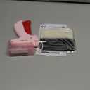 Stitch gun for clothes, Handheld quick stitch sewing gun clothing fixer with storage box, Tagging gun for clothing sewing kit includes 6 needles and 3000 fasteners (Pink)