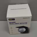 Solar Lights Outdoor, 4000K Dusk to Dawn Motion Sensor Solar Lantern Light with 4 Modes, IP54 Waterproof, Wall Mount Outdoor Lamp for Yard Patio Exterior Frontdoor Porch Decorative