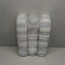 PRAKI Airtight Food Storage Containers Set with Lids - 24 PCS, BPA Free Kitchen and Pantry Organization, Plastic Leak-proof Canisters for Cereal Flour & Sugar - Labels & Marker (Black)