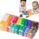Best Air Dry Clay for - Boys Girls Non Modelling Clay | Free No Baking Clay for Preschool, Home School Activities, Creative Learning Play for Bedroom Living Room (Auburn)