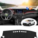 CARTIST Dash Cover Fits for 2018-2021 2022 2023 Hyundai Kona (No HUD) Dashboard Cover Mat Non-Slip Pad Carpet Anti-Glare