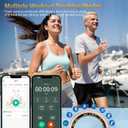 Smart Ring for Women and Men  Fitness & Health Smart Ring with Heart Rate and Sleep Tracking  Waterproof Activity & Wellness Ring Compatible with iPhone and Android (10#(19.8mm), Rose Gold)
