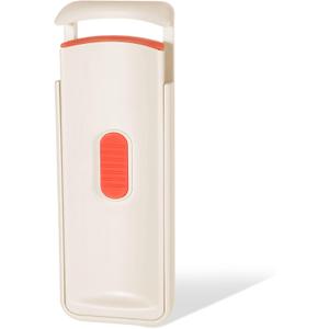 Heated Eyelash Curler - Heated Lash Curler - 24H Long Lasting Electric Eyelash Curler Wide Open Dual-Arc Design - Type-C Rechargeable Mini Lash Curler Natural Curve for Women - Apricot