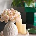 Letjolt Ranunculus Artificial Flower Light Champagne Silk Flowers Faux DIY Bouquet for Wedding Engagement Centerpieces Arrangements Bridal Shower Decorations Home Decor 18pcs