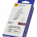 ZGEAR 2 Port Low Profile Adapter Fast Charger