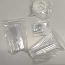 Yieach 4 Pack 15" Acrylic Shelves for Wall,Bathroom,Bedroom - with Adhesive - No Drilling Clear Floating Shelves for Funko Pop,Lego,Action Figures,Nail Polish,Perfume Shelf and Wall Storage & Display