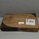 Single LCD Computer Monitor Free-Standing Desk Stand Mount Riser for 13 inch to 32 inch screen with Swivel, Height Adjustable, Rotation, Vesa Base Stand Holds One (1) Screen up to 77Lbs(HT05B-001)) (Black)