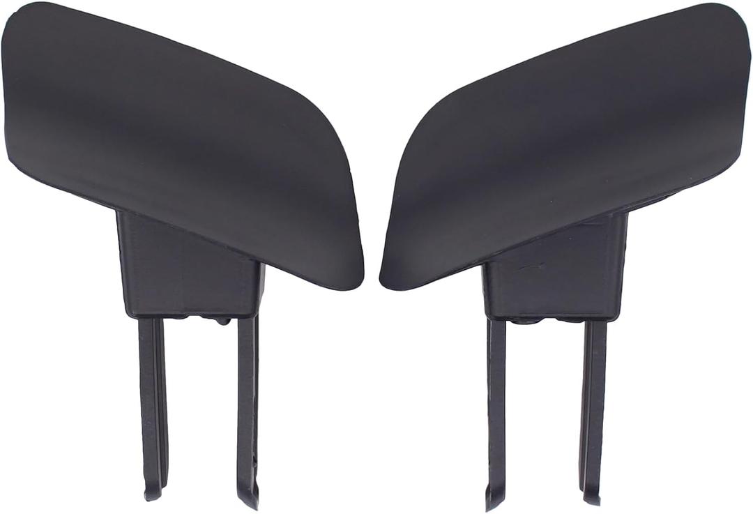 ApplianPar Driver and Passenger Side Headlight Washer Cover for Jeep Grand Cherokee 2017-2021 SRT Trackhawk