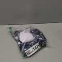 B2prity Womens One Piece Swimsuit Retro Square Neck Tummy Control Bathing Suits Ruched Modest Full Coverage Swimwear (Medium, Navy and Pink Floral)