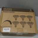 Par30 39W Short Neck Halogen Flood Light Bulbs, 120V 2700K Warm White Dimmable High Brightness, E26 Base, Great for Accent Lighting, Tracking Light, Recessed Light Bulb, 6pcs