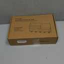 Key Holder Wall Mount, Mail Holder with Storage Drawer and 5 Key Hooks for Coat, Dog Leash, Home Decor Rack, House Accessories, Entry Way Organizer (Standard - 11.8 Inch, White)