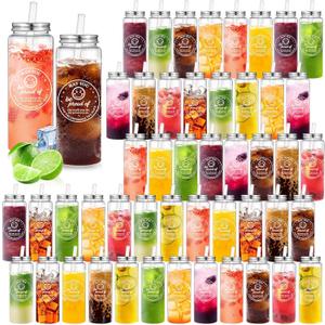 LemonRoad 48 Pcs 17 oz Thank You Plastic Cups Employee Appreciation Gifts for Staff Inspirational Clear Reusable Acrylic Skinny Tumblers with Lid Straw for Women Coworker Teacher (May You Be Proud)