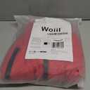 Dog Winter Coat with Harness Built-in | Waterproof Dog Jacket with Zipper & Fleece Lining | Reflective Cold Weather Coat XL(Red)