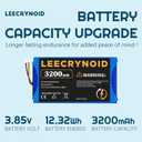 Replacement for Infant Optics DXR-8 Pro Battery, Sp 554478 3.85V 3200mAh Battery Fits for Video Baby Monitor (Not Compatible with DXR-8)