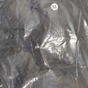Womens Oversized Down Puffer Jacket, Winter Coat Stand Collar (Black, M)